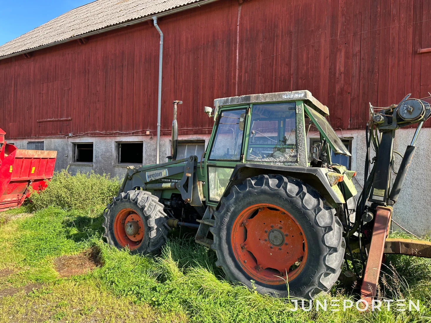 Fendt 308 LSA med Vreten lastare