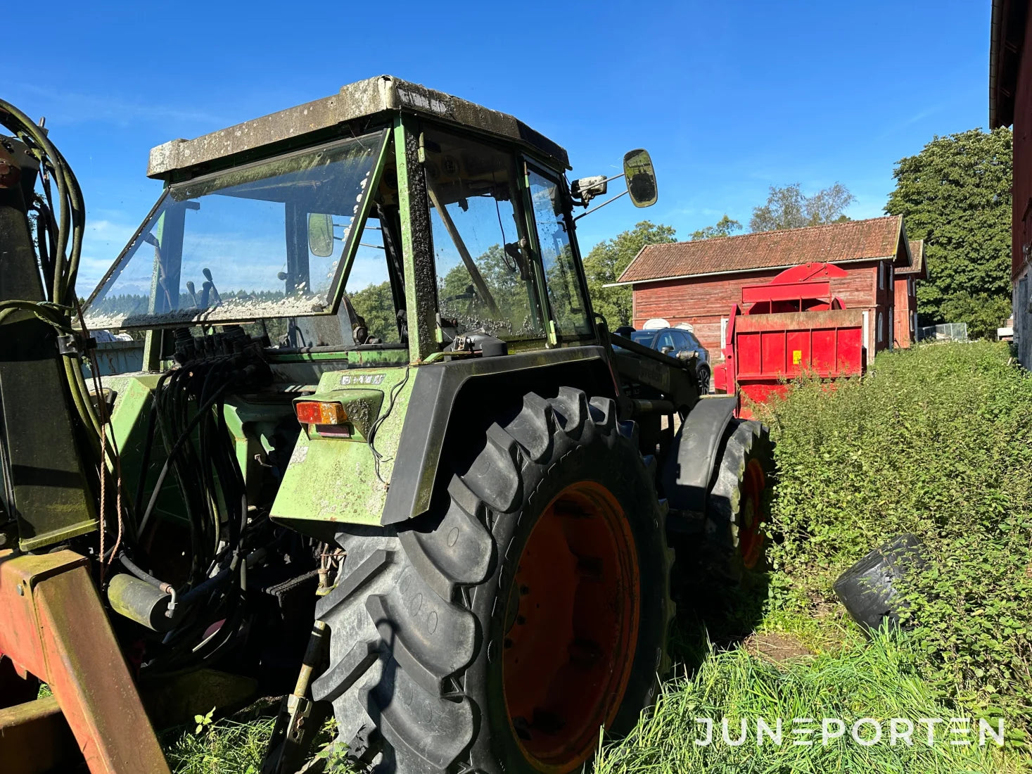 Fendt 308 LSA med Vreten lastare