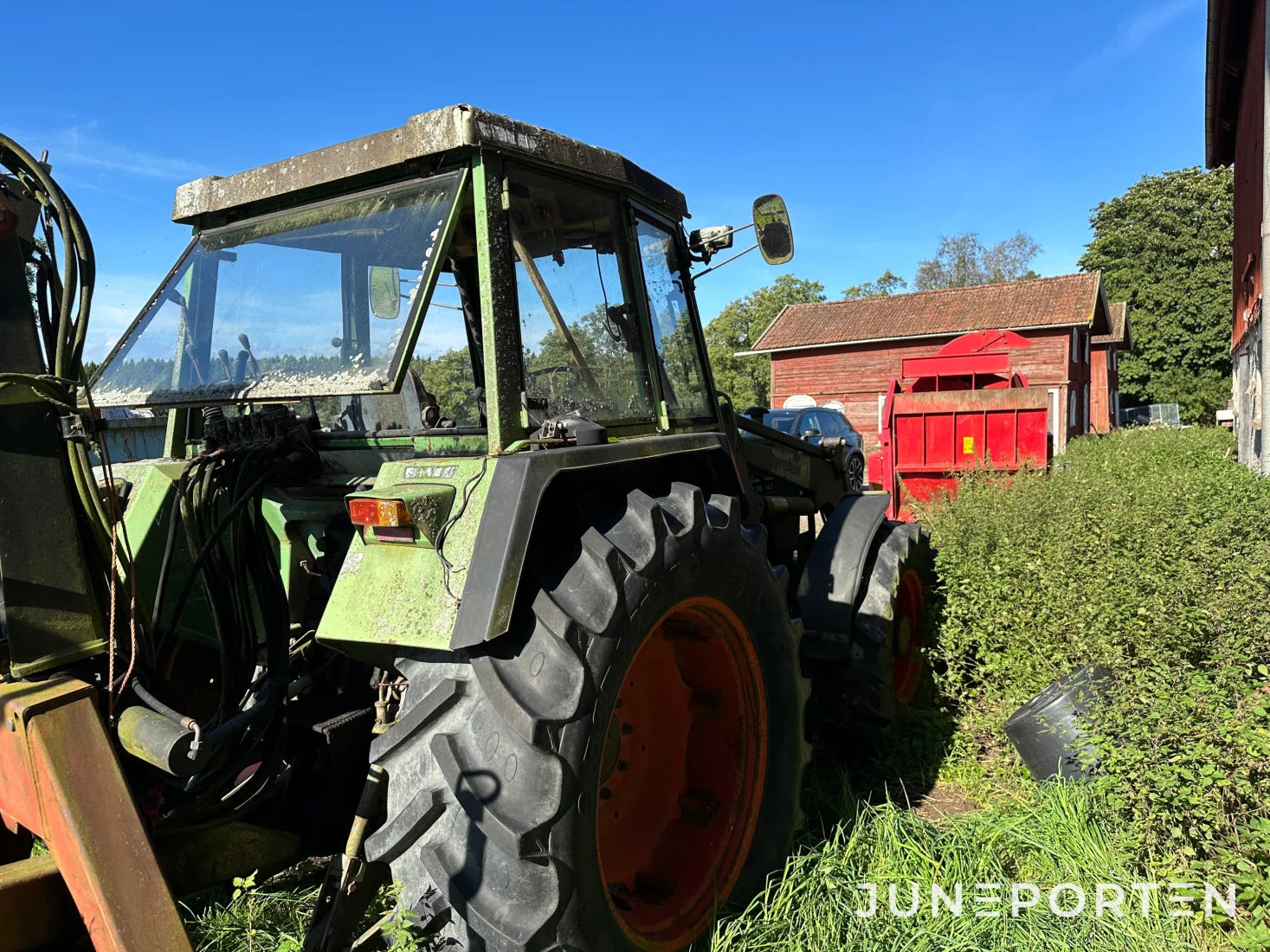 Fendt 308 LSA med Vreten lastare