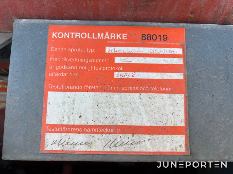 Fläktspruta Schaumann