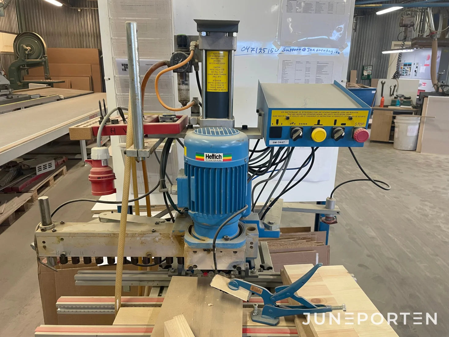 Flerspindlig borrmaskin Hettich