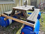 Flytande parkbänk