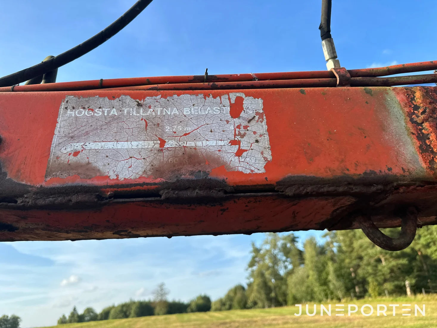 FMV Skogsvagn med kran