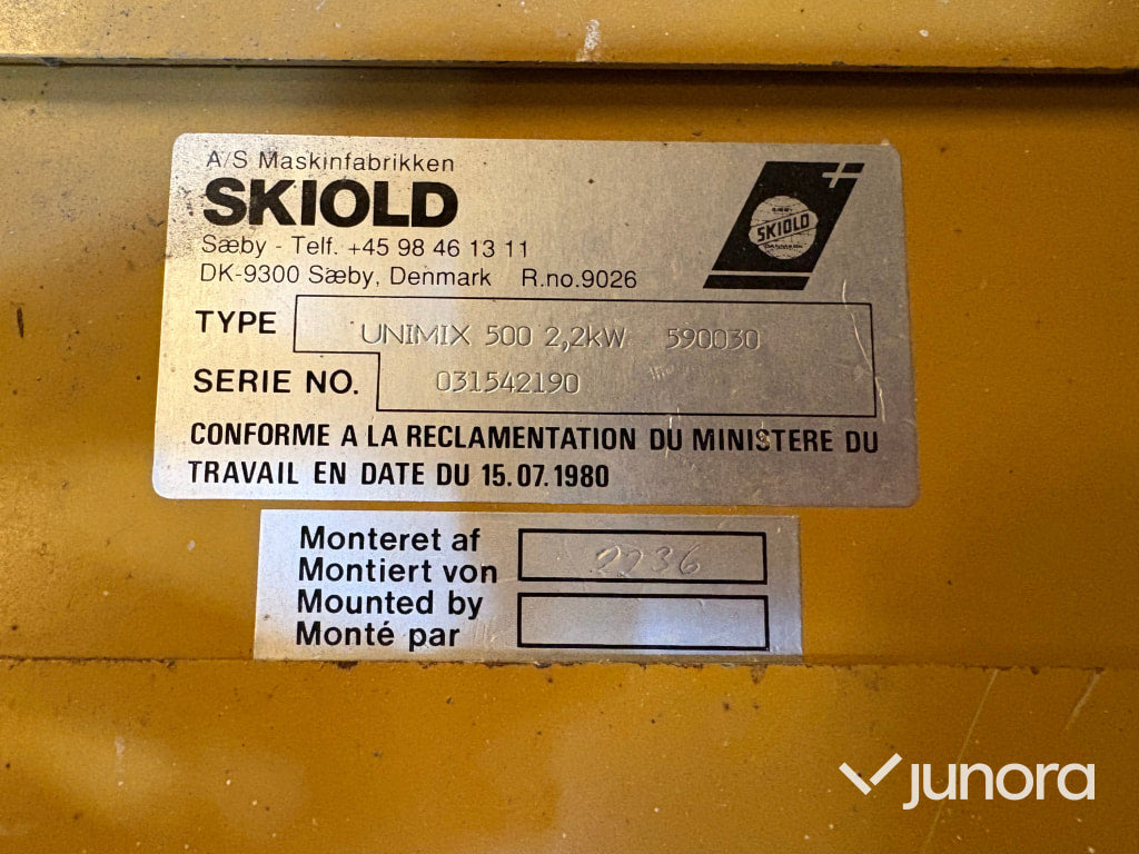 Foderblandare Unimix 500