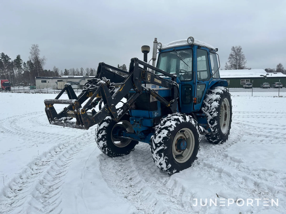 Ford 7700 med trima lastare