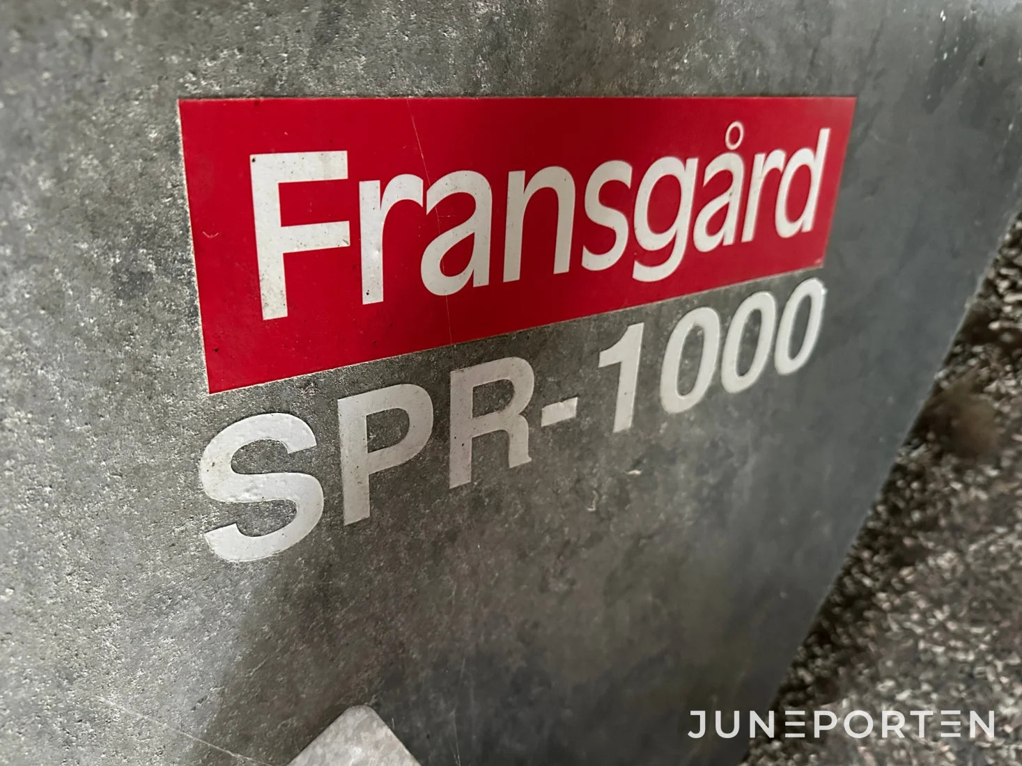 Sandspridare Fransgård SPR-1000GA