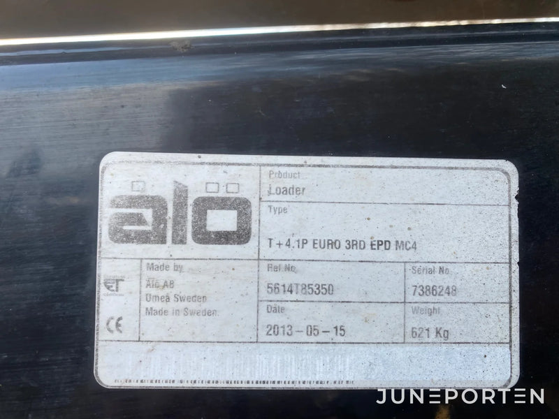 Frontlastare Trima +4.1p till Valtra N-serie