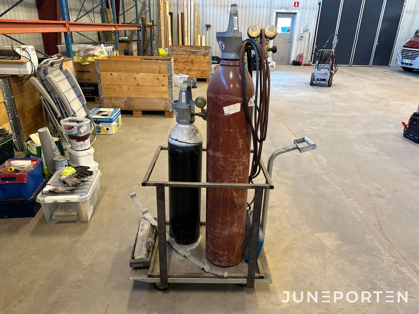 Gassvets Elga med vagn