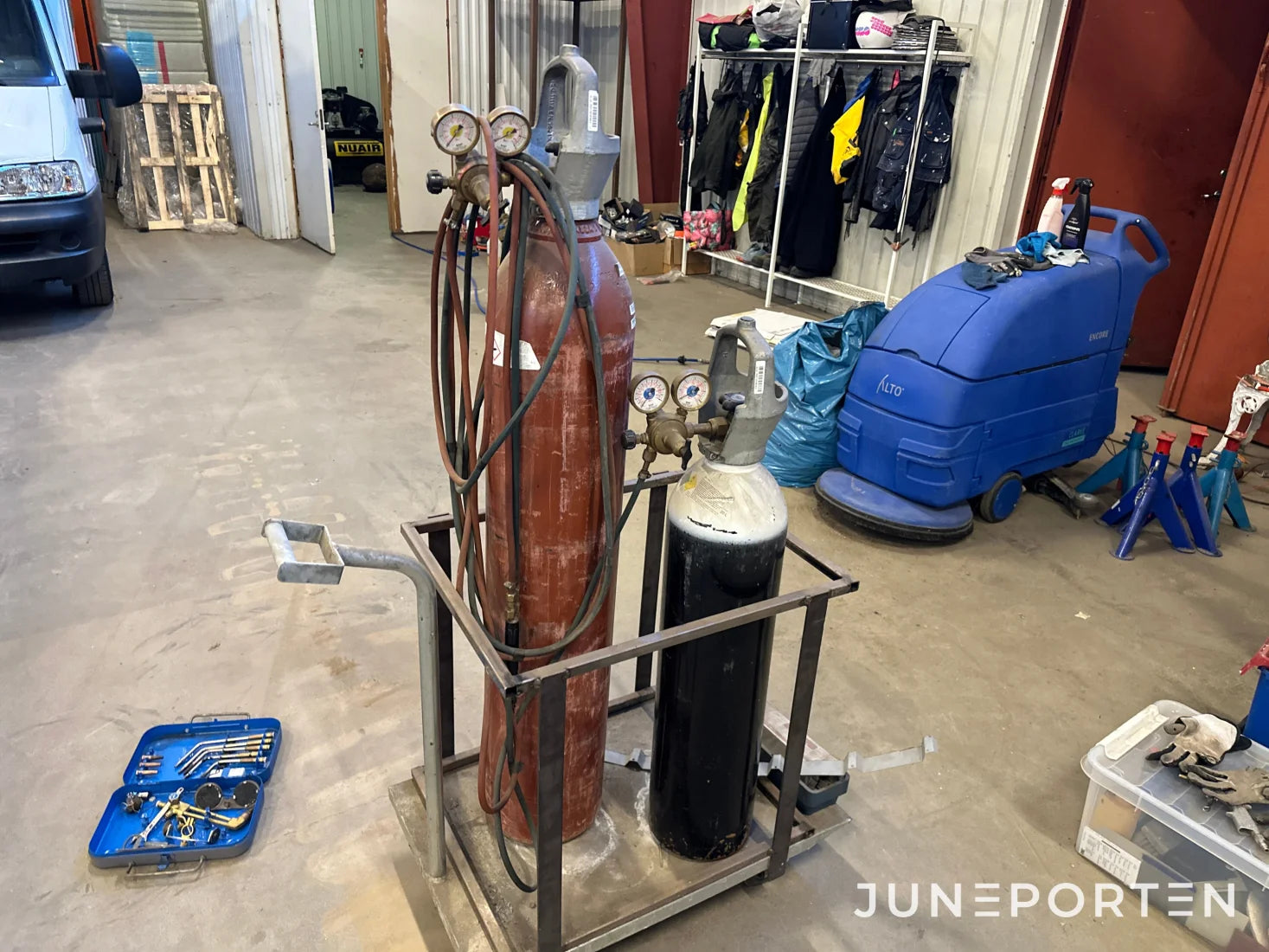 Gassvets Elga med vagn