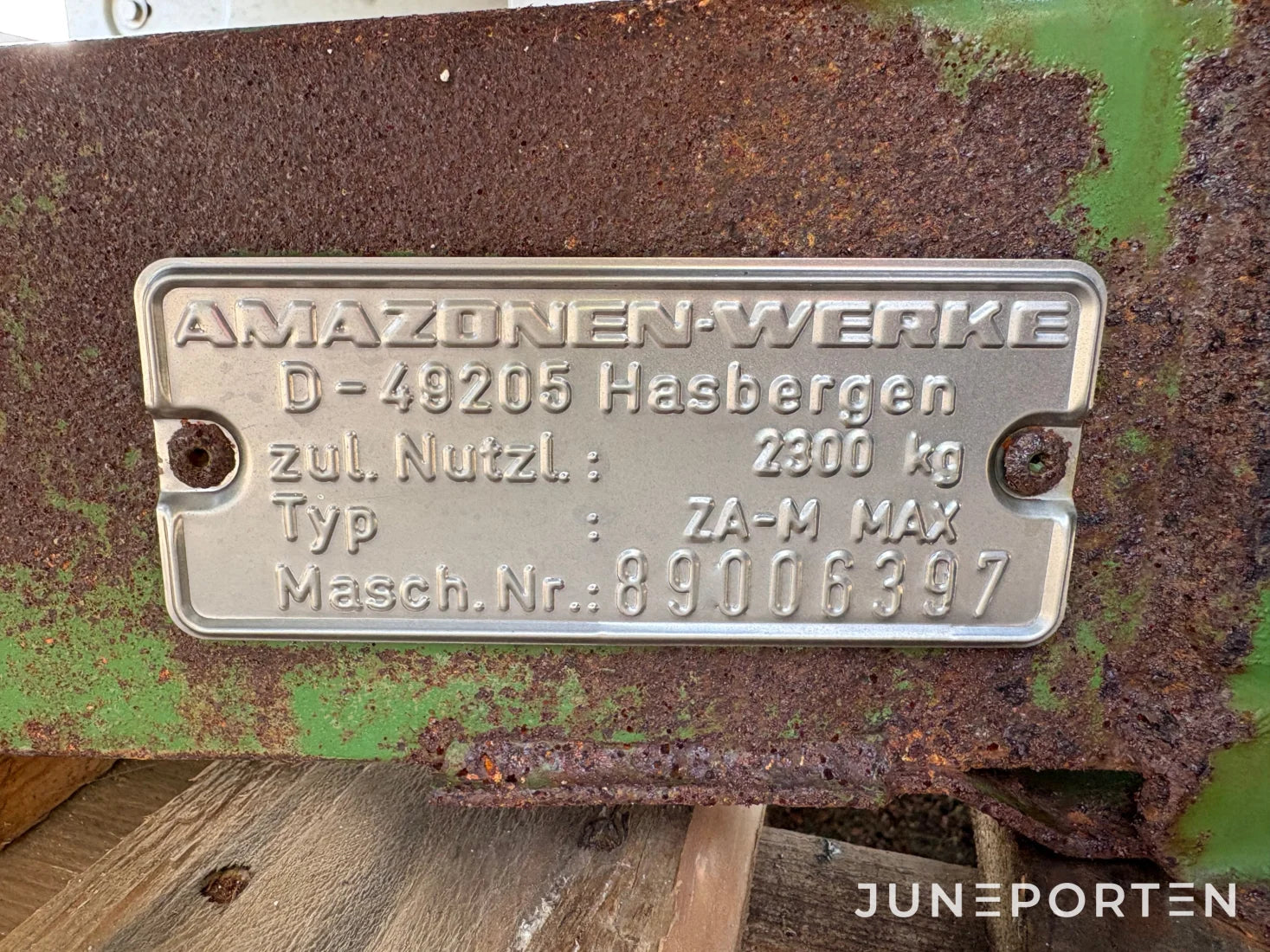 Gödningsspridare Amazone  ZA-M MAX-Tronic