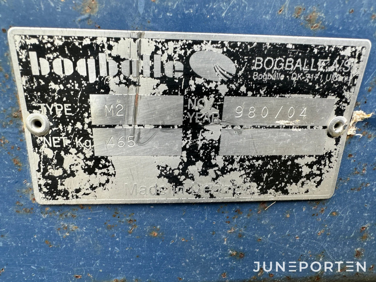 Gödningsspridare Bogballe M2 base