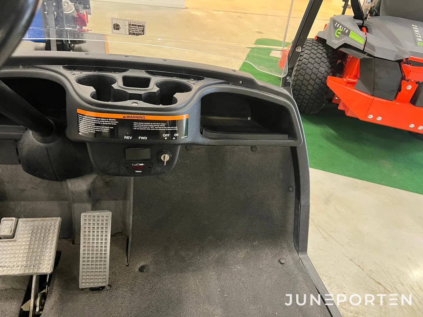 Golfbil Yamaha (Nya batterier)