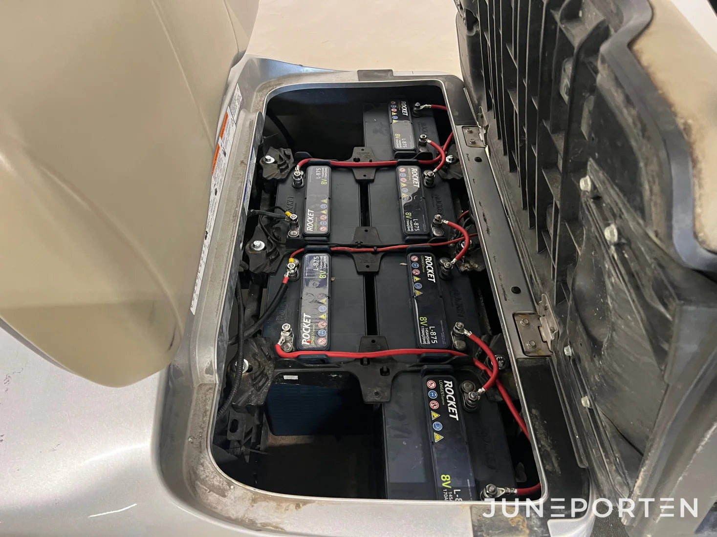 Golfbil Yamaha (Nya batterier)