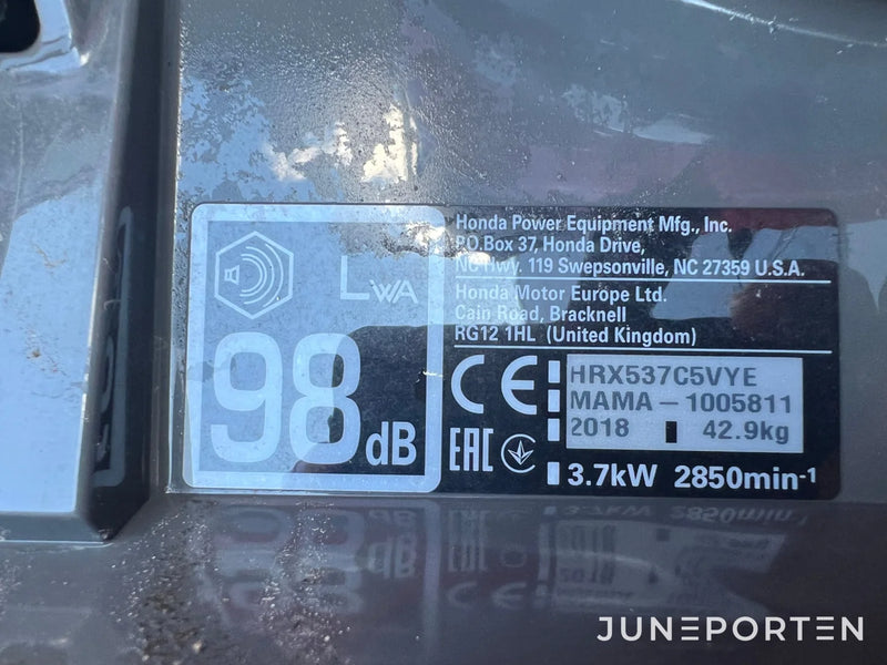 Gräsklippare Honda HRX 537