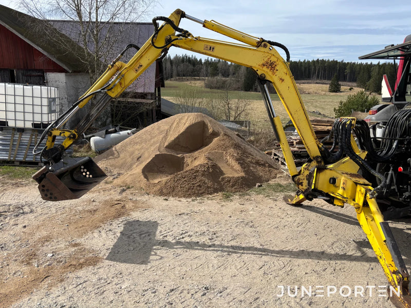 Grävaggregat Möre med redskap