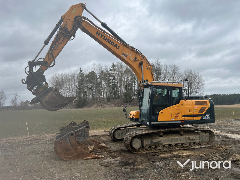 Bandgrävare Hyundai HX220 L