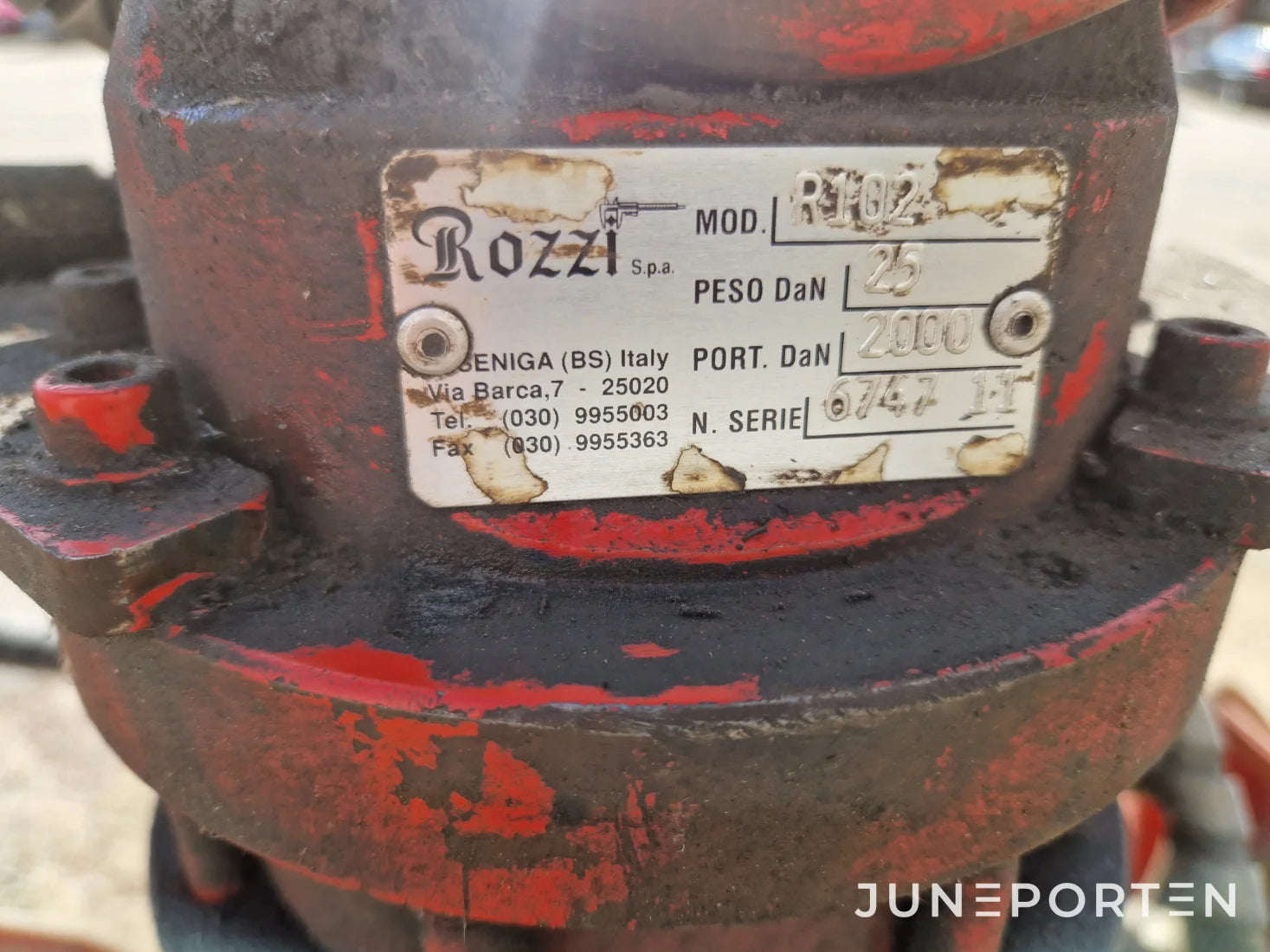 Gripskopa Rozzi med rotor