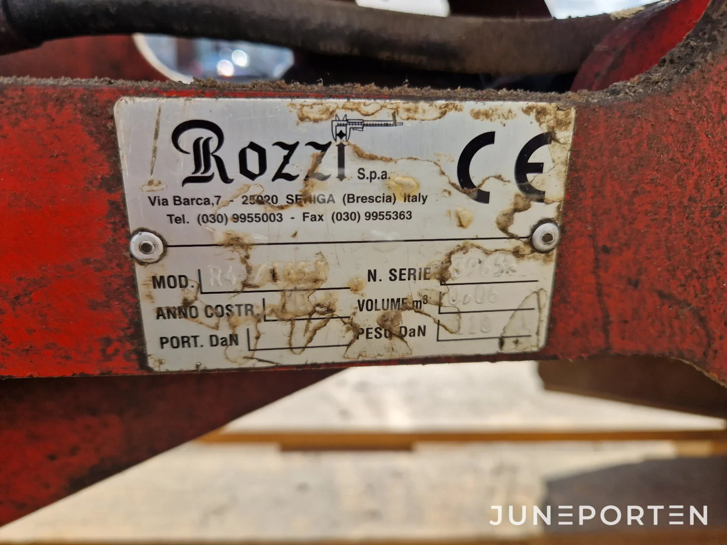 Gripskopa Rozzi med rotor