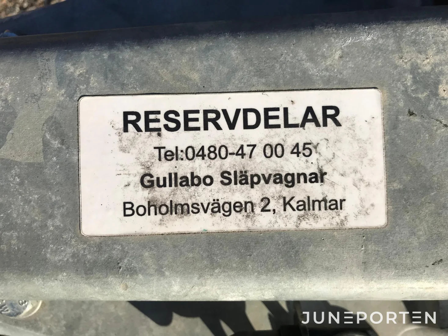 Gullabo Humbaur Släp med tipp