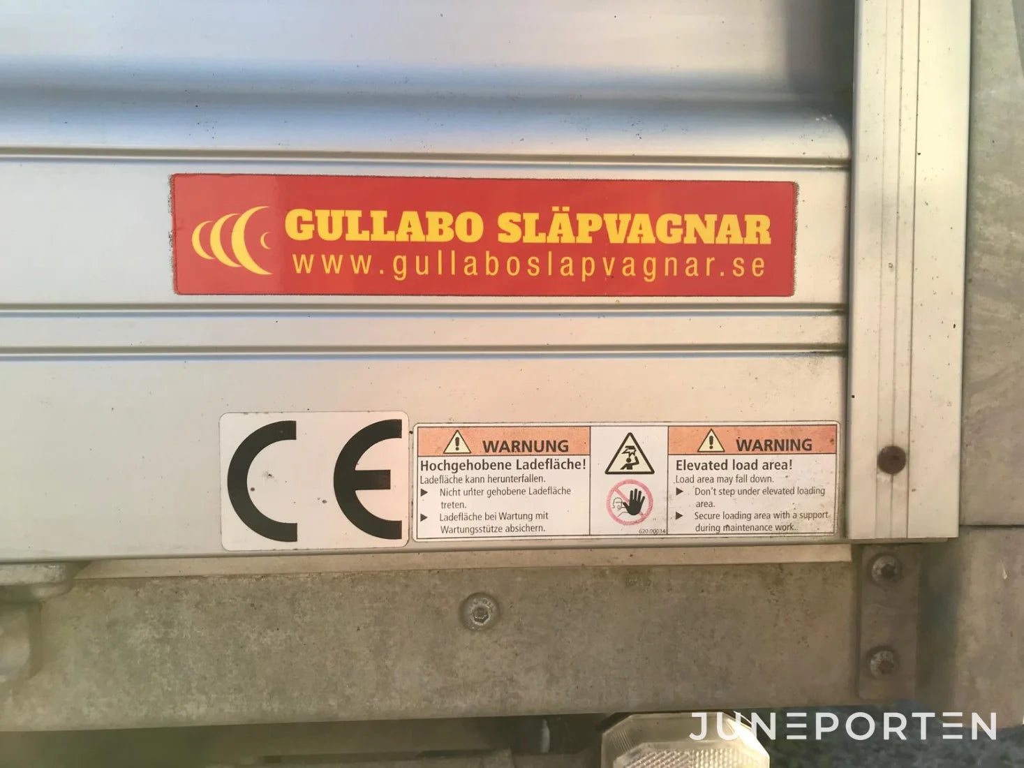 Gullabo Humbaur Släp med tipp