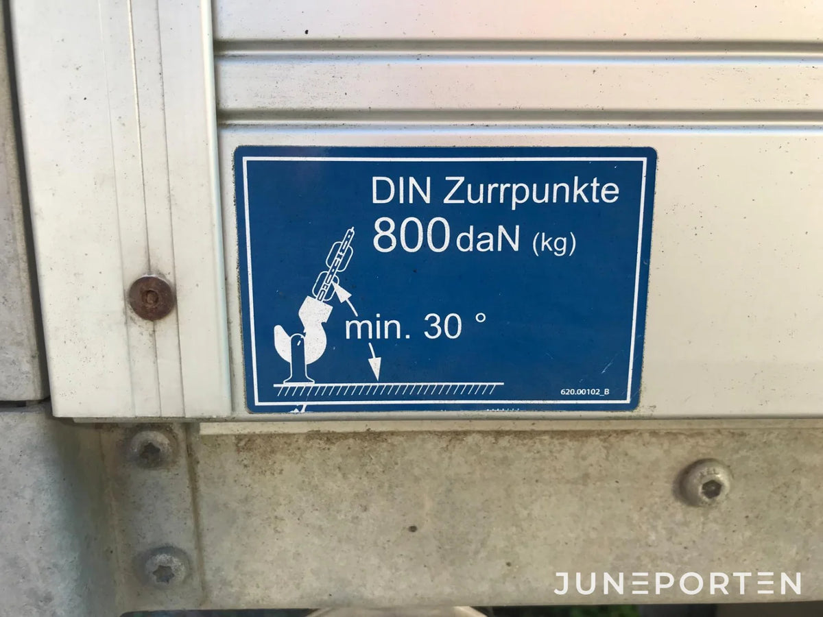 Gullabo Humbaur Släp med tipp