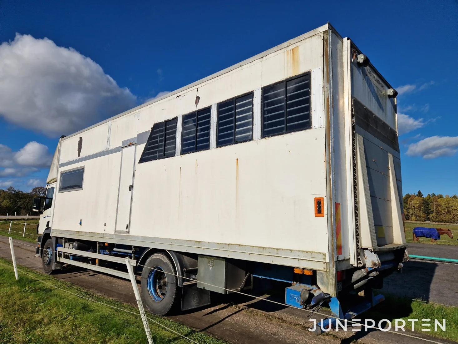 Hästlastbil Scania P94LB4X2NB300