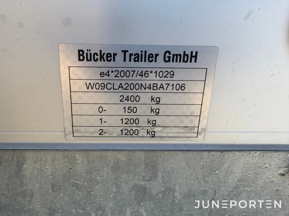 Hästtransport Bücker Clear-Round