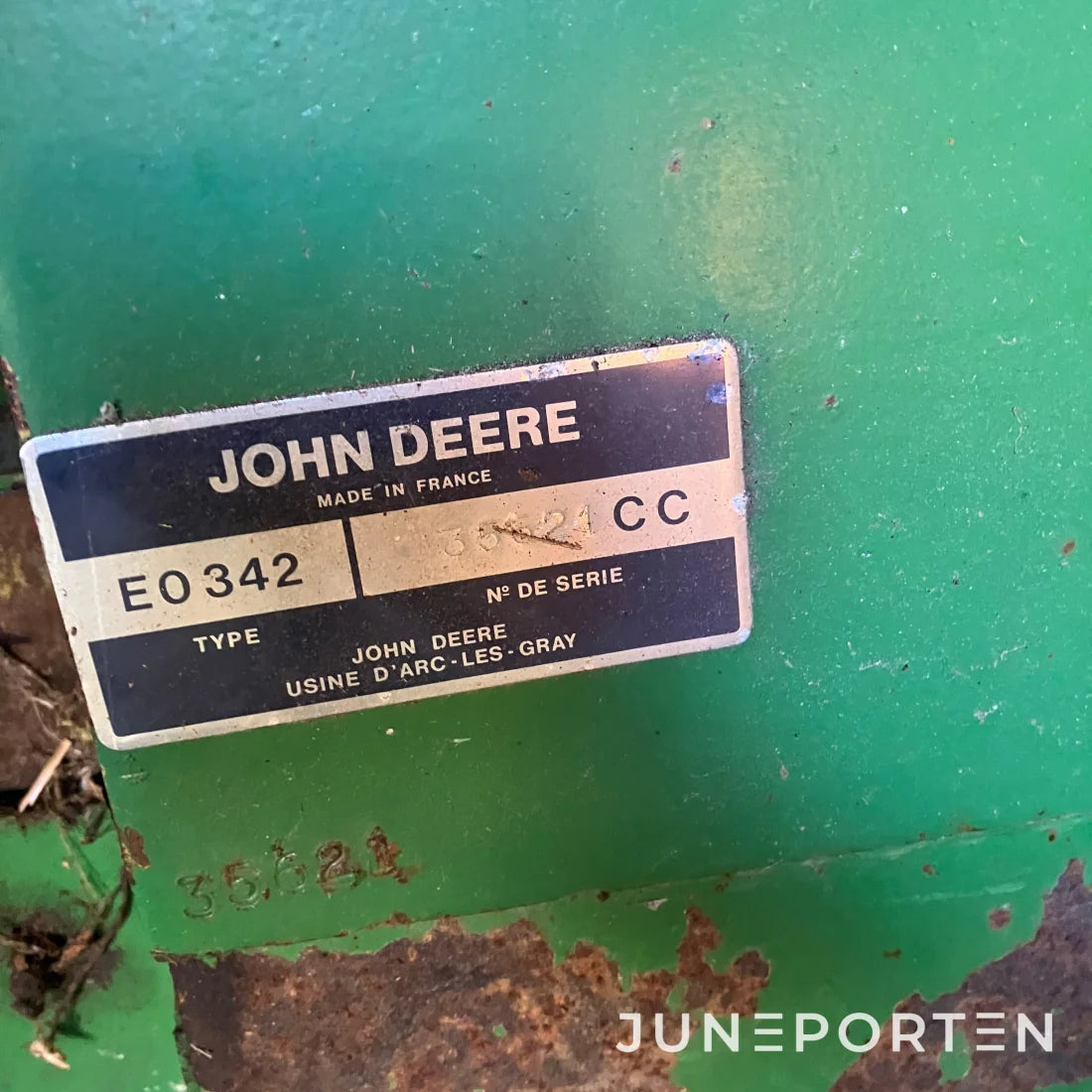 Hårdpress John Deere 342