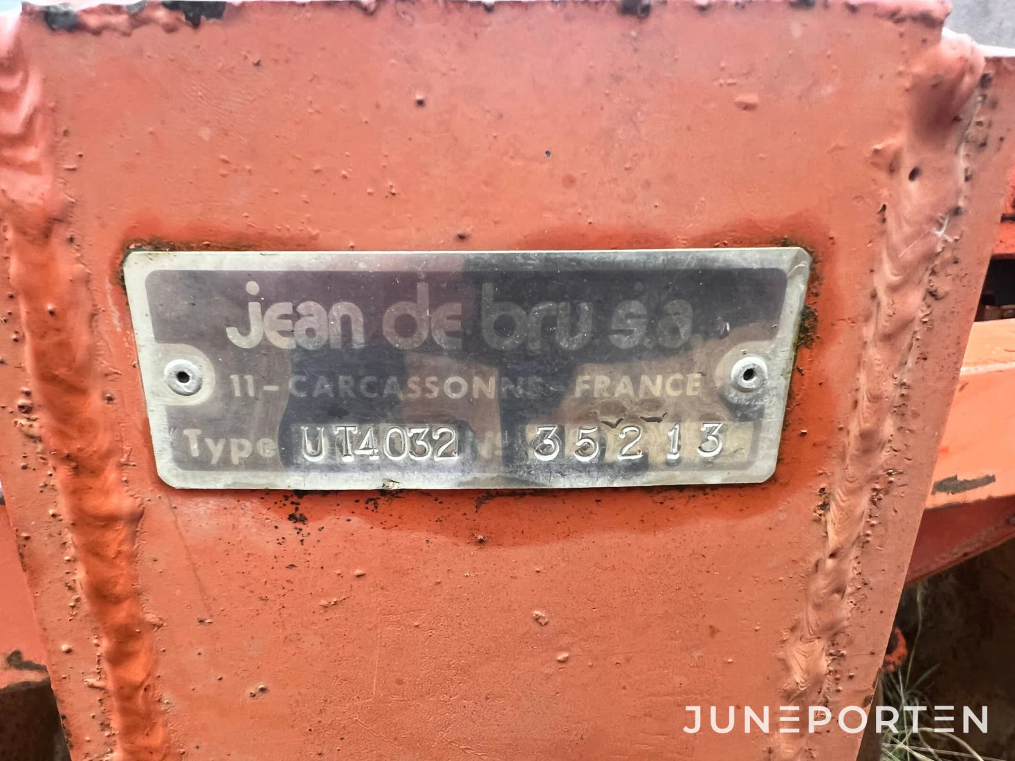 Tallriksharv Jean de bru s.a