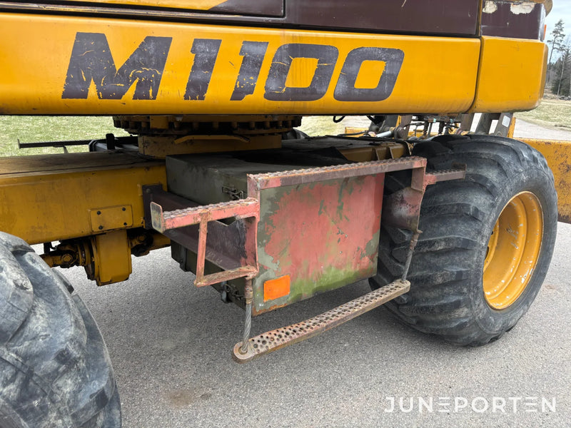 Hjulgrävare Hydrema M1100 inkl redskap
