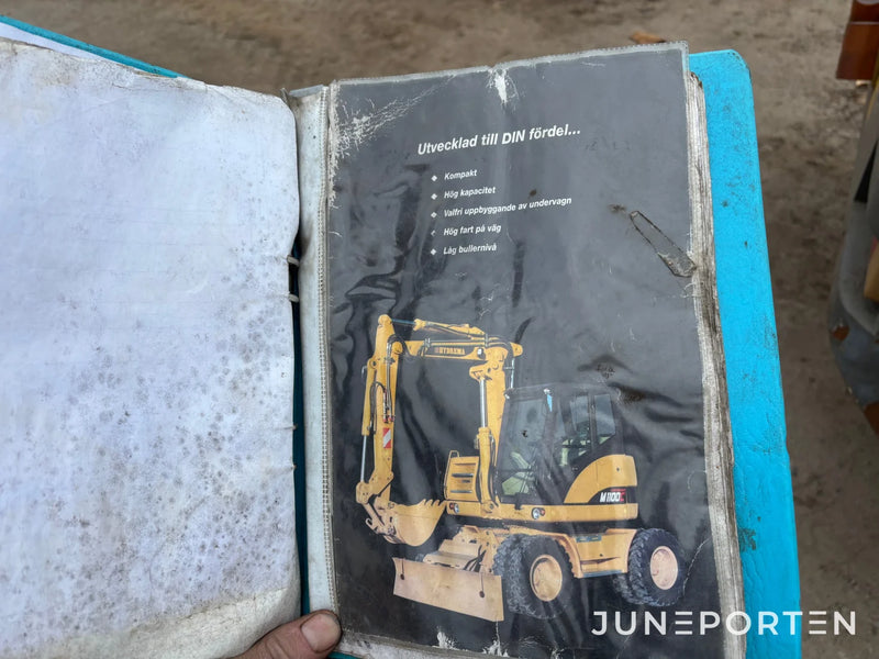Hjulgrävare Hydrema M1100 inkl redskap