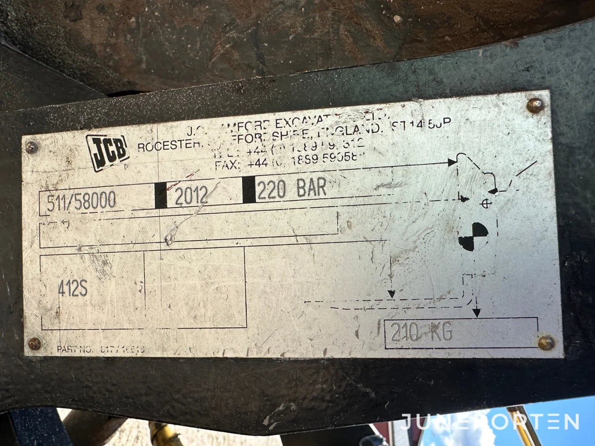 Hjullastare JCB 412S