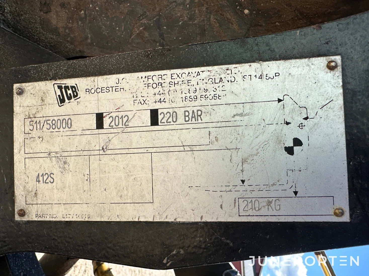 Hjullastare JCB 412S