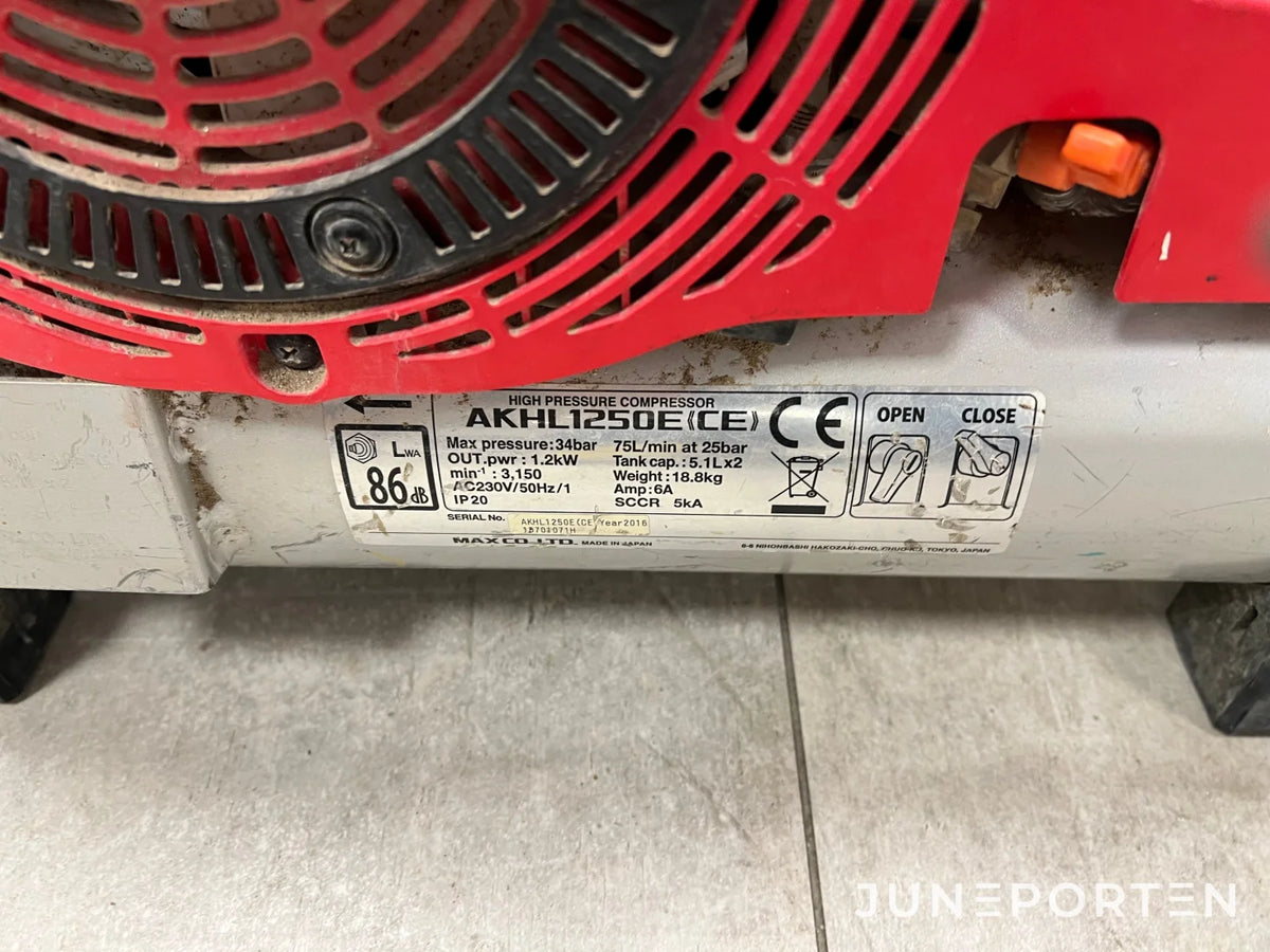 Högtryckskompressor Powerlight 1250 E