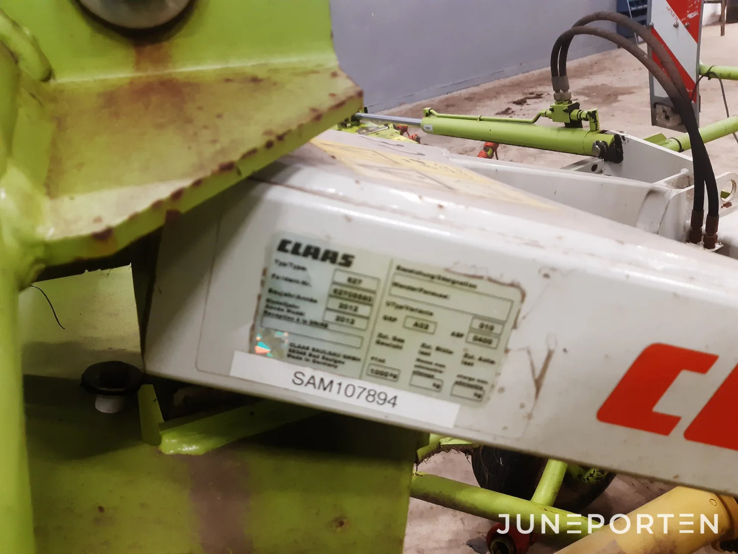 Hövändare Claas Volto 770