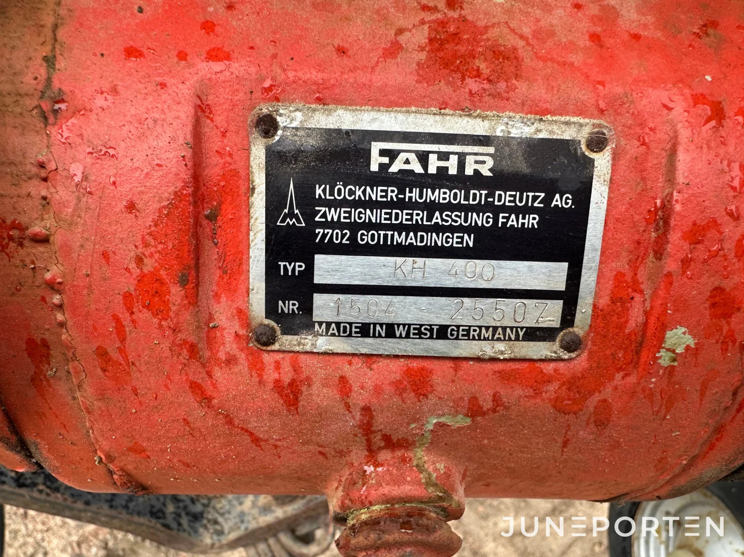 Hövändare Deutz Fahr KH400DN