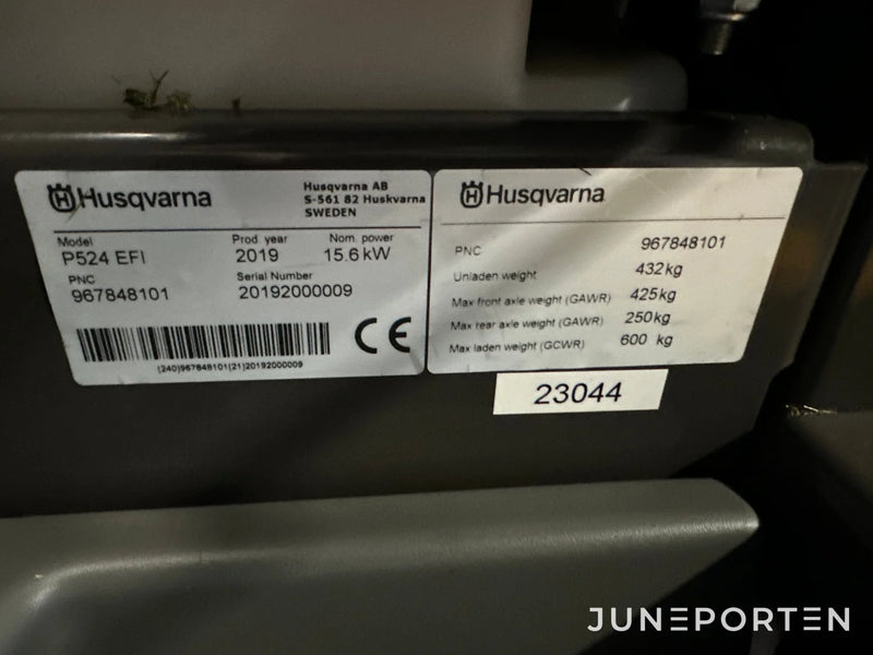 Åkgräsklippare Husqvarna P524 EFI