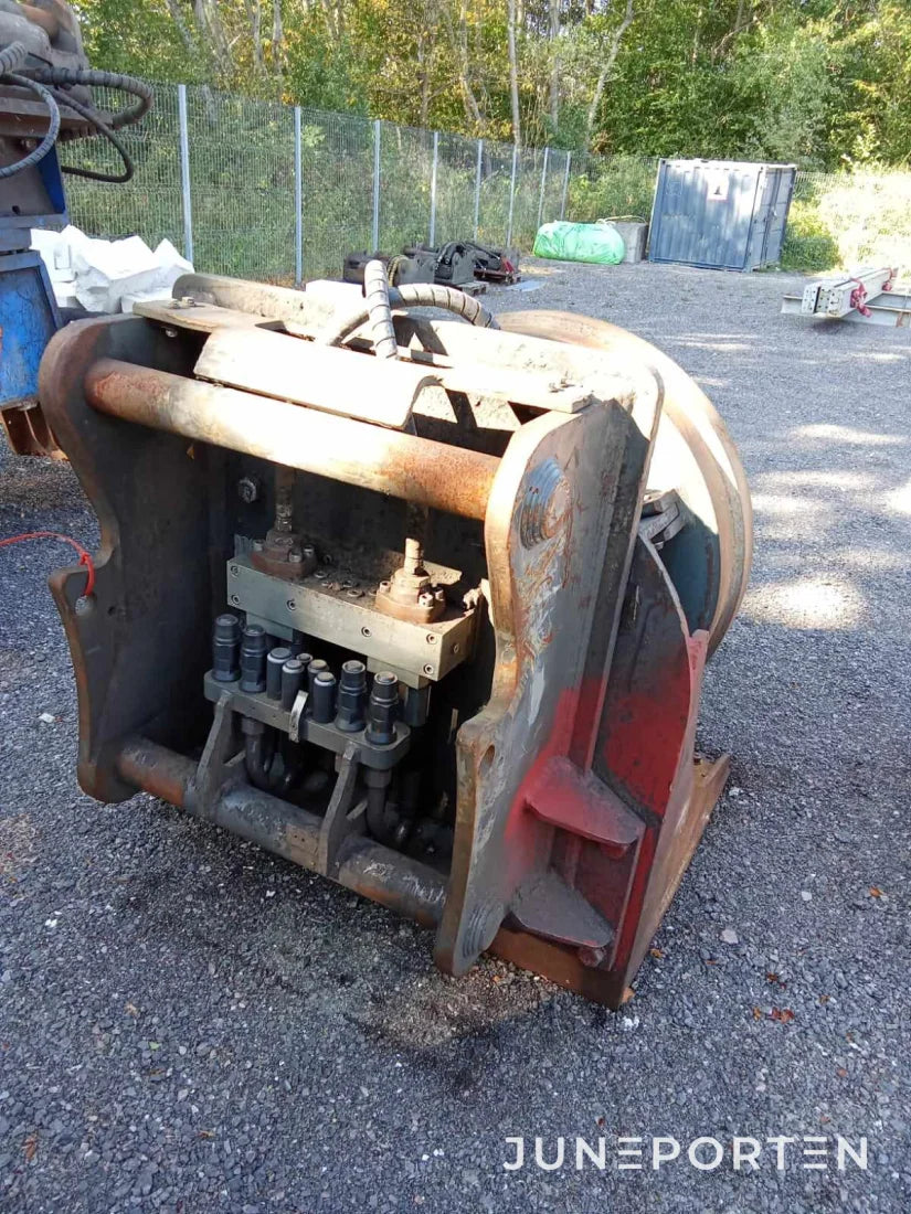 Hydraulisk magnet SMC med skraplåda