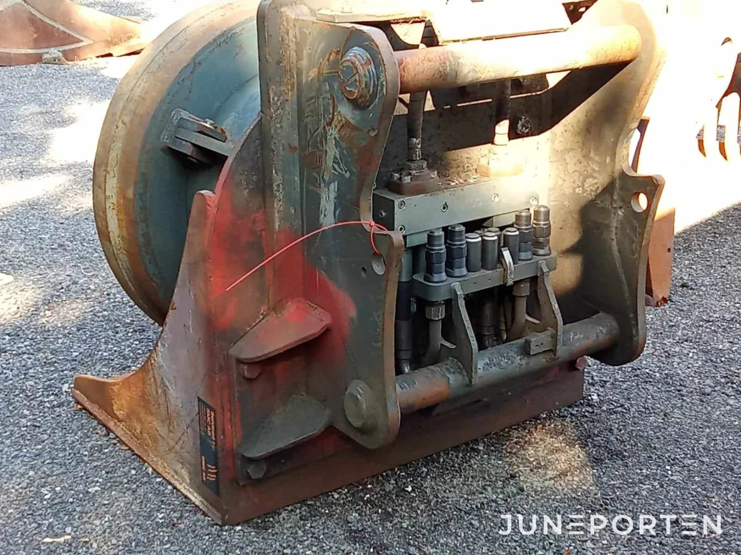 Hydraulisk magnet SMC med skraplåda