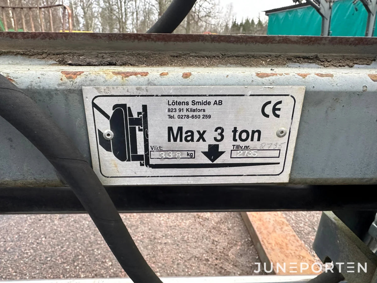 Hydrauliska pallgafflar