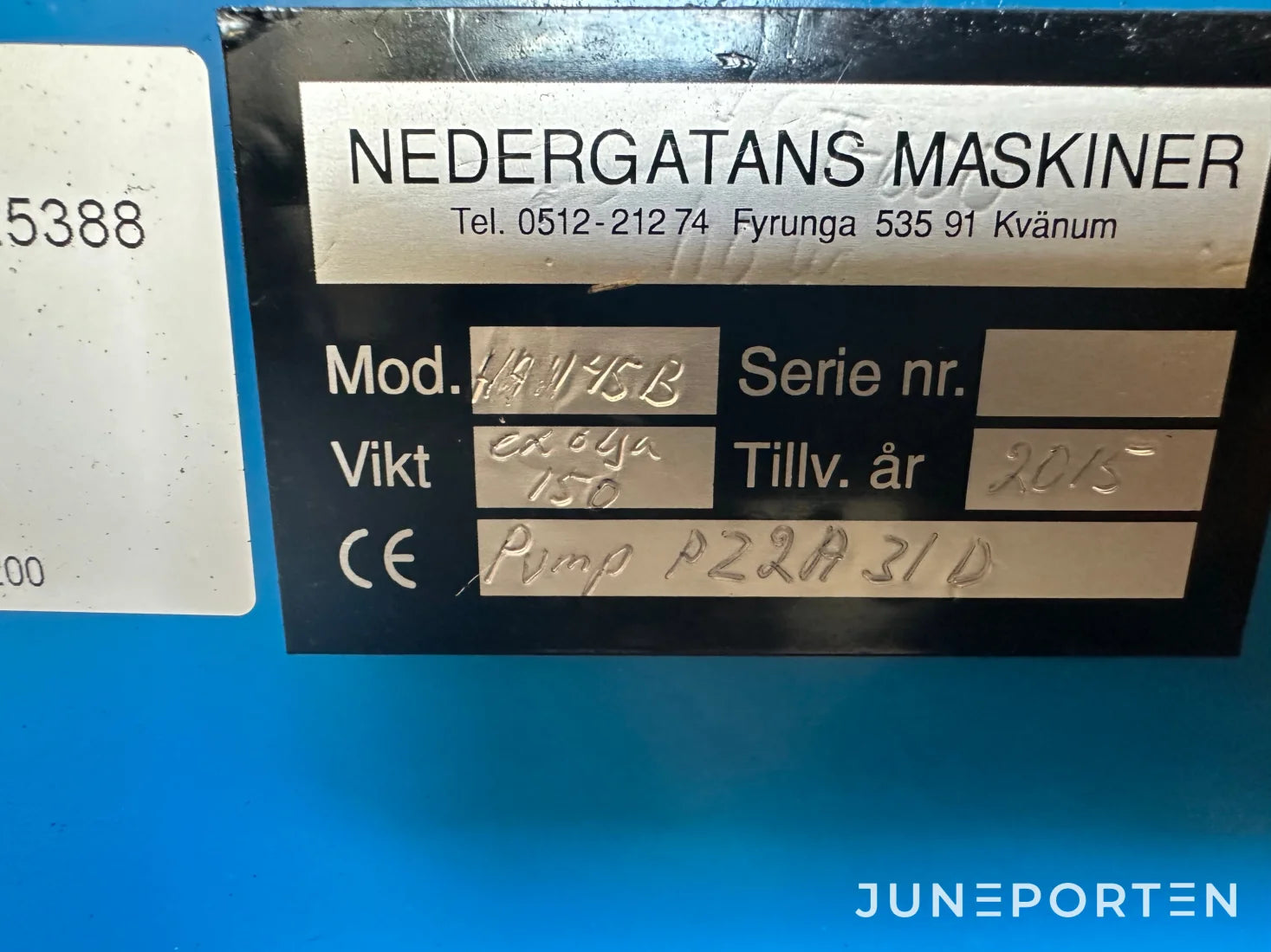 Hydrauloljepump Ne-Ma 145B
