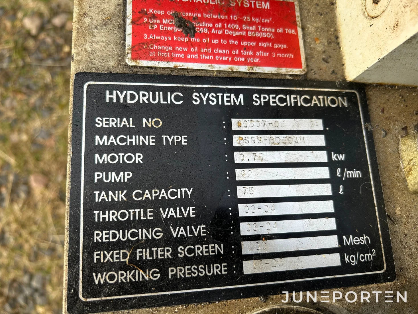Hydraulpump 22 l/min