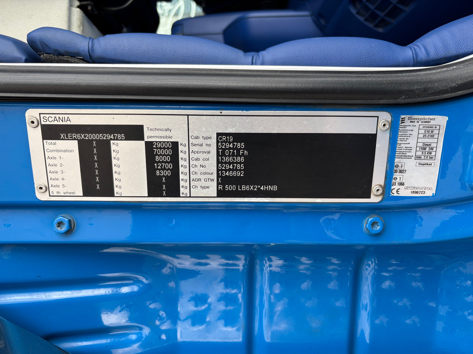 Tippbil - Scania R500