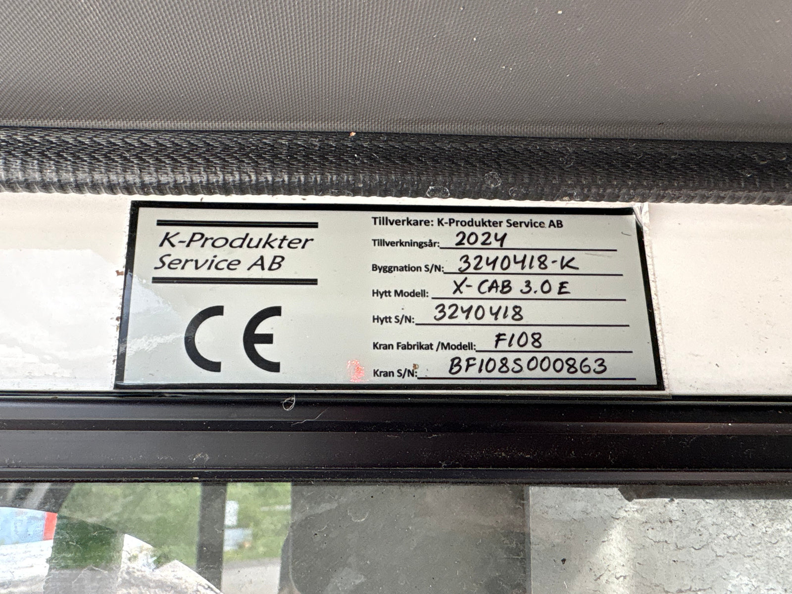 Timmerbil med kran - Scania, R660B6X4NB