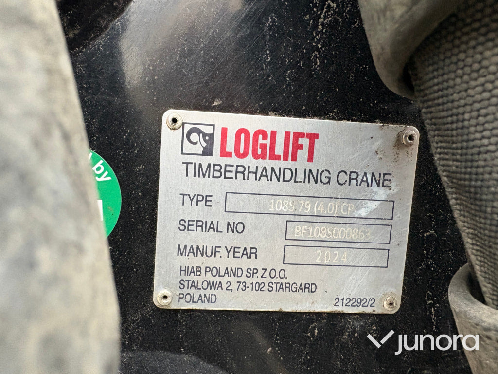 Timmerbil med släp - Scania, R660B6X4NB