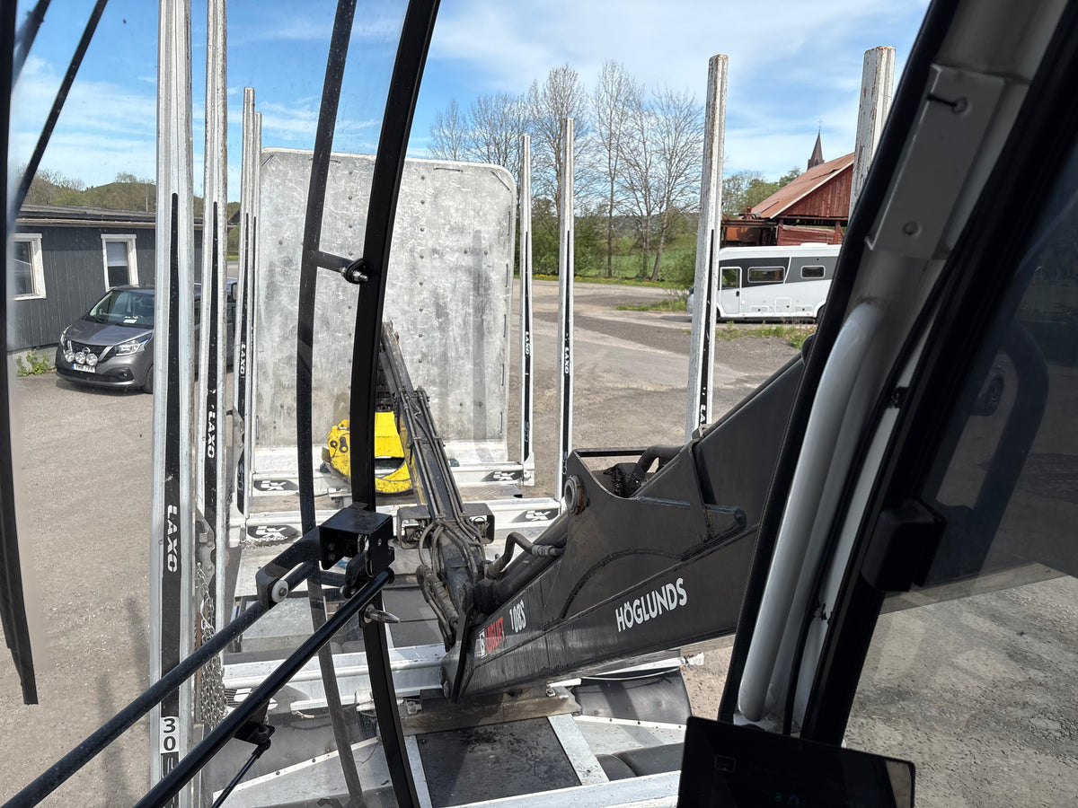 Timmerbil med kran - Scania, R660B6X4NB