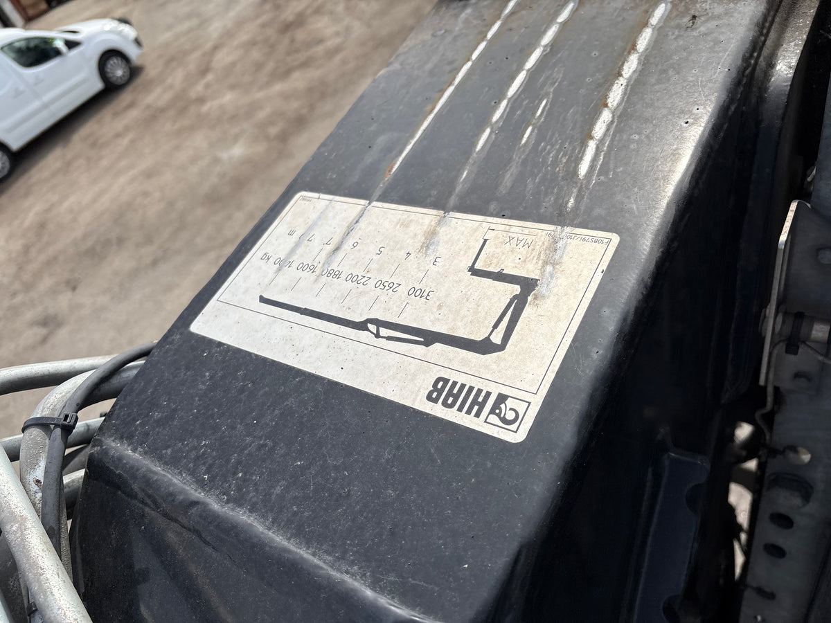 Timmerbil med kran - Scania, R660B6X4NB