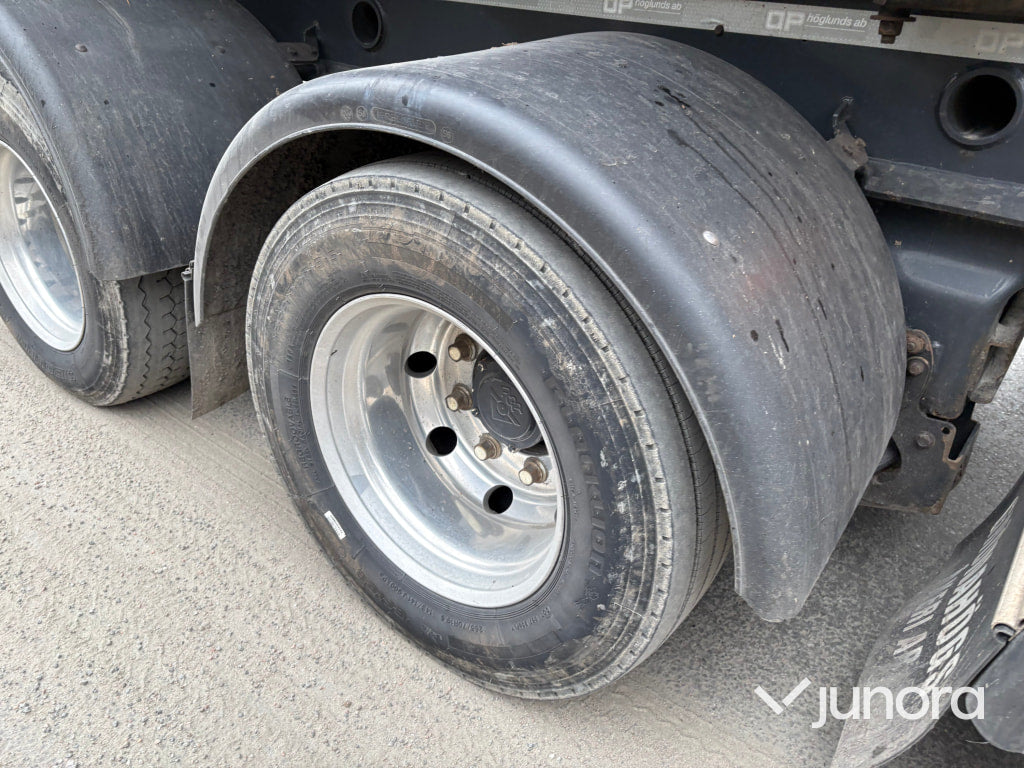 Timmerbil med släp - Scania, R660B6X4NB