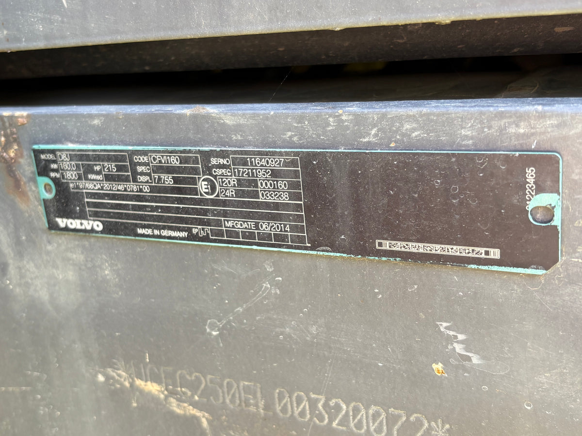 Bandgrävare Volvo EC250EL