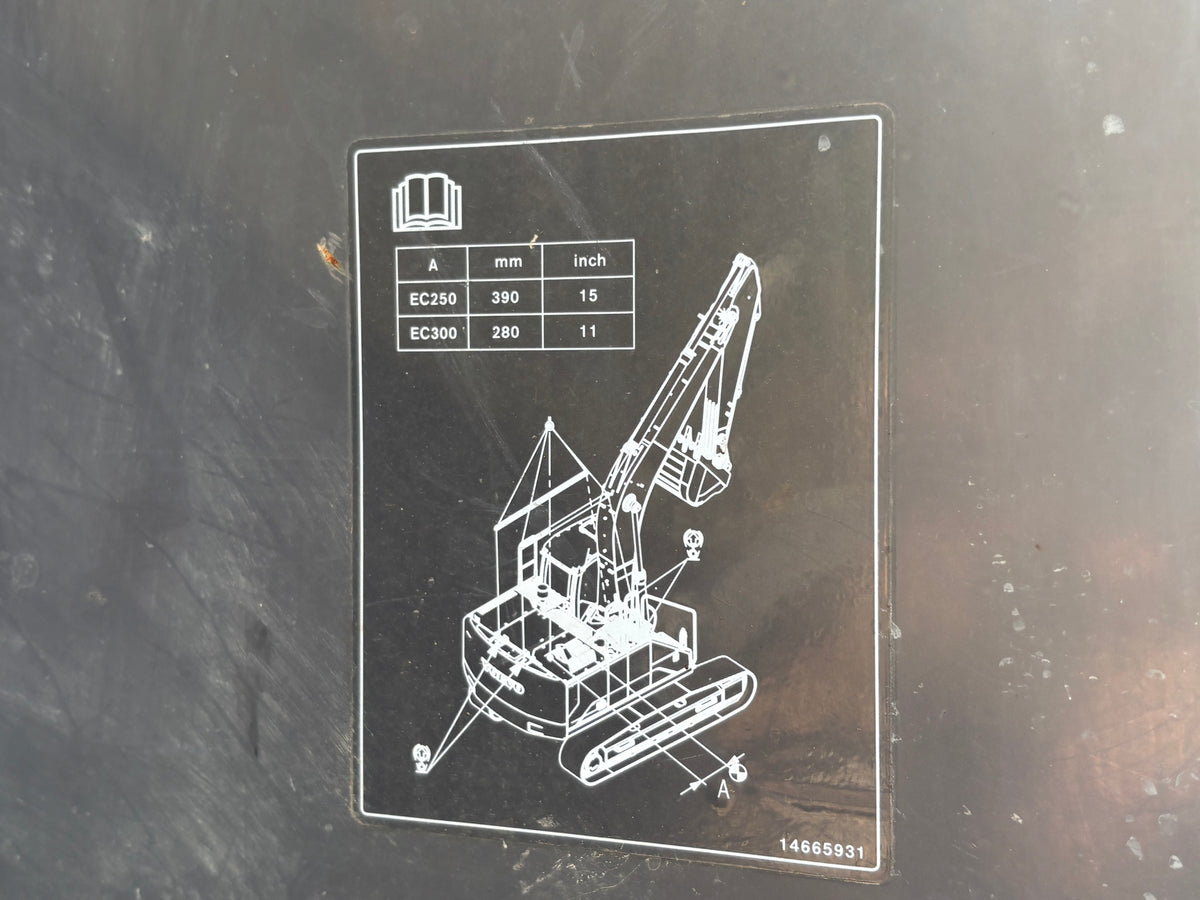 Bandgrävare Volvo EC250EL